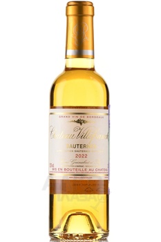 Chateau Villefranche Sauternes - вино Сотерн Шато Вильфранш 0.375 л белое сладкое