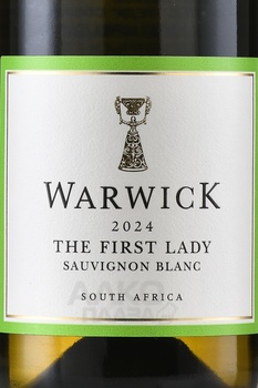 Warwick Estate The First Lady Sauvignon Blanc - вино Ворвик Истэйт Зе Фест Леди Совиньон Блан 0.75 л белое сухое