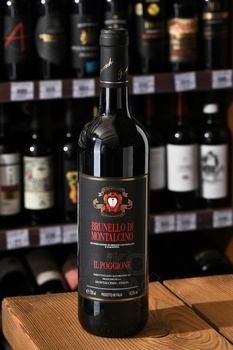 Tenuta Il Poggione Brunello di Montalcino - вино Тенута Иль Поджионе Брунелло ди Монтальчино 0.75 л красное сухое