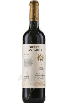Sierra Cantabria Gran Reserva Rioja DOCa - вино Сьерра Кантабрия Гран Ресерва 2011 год ДОКа Риоха 0.75 л красное сухое