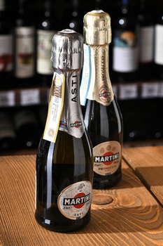 Martini Asti - вино игристое Мартини Асти 0.187 л белое сладкое