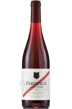 Pardusco Vinho Verde DOC - вино Пардуску Винью Верде ДОК 2022 год 0.75 л красное сухое