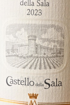 Antinori Cervaro Castello della Sala - вино Вилла Антинори Черваро Кастелло делла Сала 0.75 л белое сухое