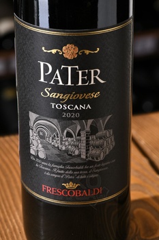 Marchesi de Frescobaldi Pater - вино Маркези де Фрескобальди Патер 0.75 л красное полусухое