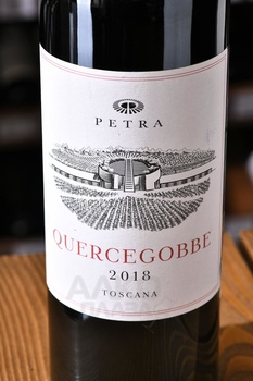 Petra Quercegobbe - вино Куэрчегоббе Петра 2018 год 0.75 л красное сухое IGT