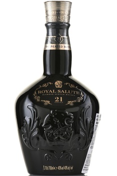 Chivas Regal Royal Salute 21YO The Peated Blend - виски Чивас Ригал Роял Салют 21 год Питед Бленд 0.7 л в п/у