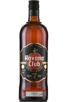 Havana Club Anejo 7 Anos - ром Гавана Клуб Аньехо 7 лет 1 л