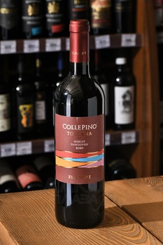Banfi Colle Pino - вино Банфи Колле Пино 0.75 л красное полусухое
