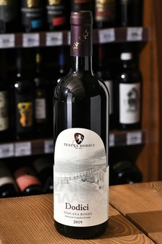 Dodici Toscana Rosso IGP - вино Додичи Тоскана Россо ИГП 0.75 л красное сухое