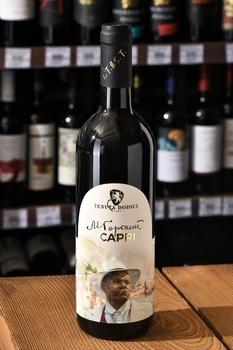 Tenuta Dodici Gorki Capri - вино Тенута Додичи М. Горький Капри 0.75 л красное сухое
