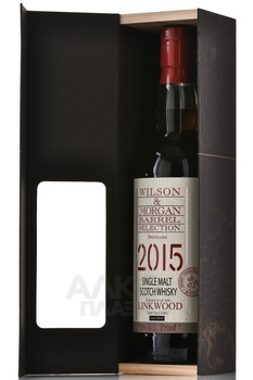 Wilson & Morgan Barrel Selection Linkwood Sherry Finish Oloroso 9 Years Old - виски Вилсон энд Морган Баррел Селекшн Линквуд Шерри Финиш Олоросо 9 лет 0.7 л в п/у