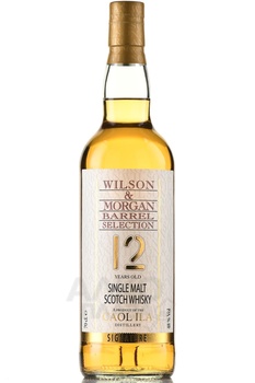 Wilson & Morgan Barrel Selection Caol Ila 12 Years Old - виски Вилсон энд Морган Баррел Селекшн Каол Айла 12 лет 0.7 л в п/у