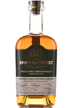 Spirit Manifest Amarone Cask 7 Years Old - виски Спирит Манифест Амароне Каск 7 лет 0.7 л в п/у
