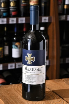 Flaccianello Della Pieve Colli Toscana Central IGT - вино Флаччанелло делла Пьеве Колли Тоскана Централе ИГТ 2017 год 0.75 л красное сухое