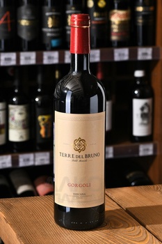 Terre del Bruno Gorgoli Toscana - вино Терре дель Бруно Горголи Тоскана 0.75 л красное сухое