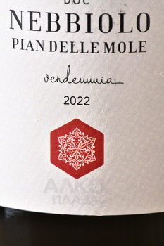 Giulia Negri Pian delle Mole Nebbiolo Langhe DOC - вино Джулия Негри Пиан Делле Моле Неббиоло Ланге ДОК 0.75 л красное сухое