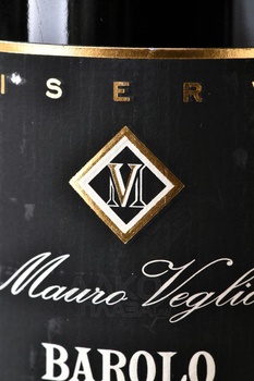 Mauro Veglio Barolo Рокке dell’Annunziata Riserva - вино Мауро Веглио Бароло Рокке дель’Аннунциата Ризерва 2017 год 0.75 л красное сухое