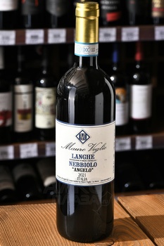 Mauro Veglio Langhe Nebbiolo Angelo - вино Мауро Веглио Ланге Неббиоло Анжело 2021 год 0.75 л красное сухое