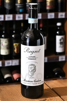 Monchiero Carbone Regret Langhe Nebbiolo - вино Монкьеро Карбоне Регрет Ланге Неббиоло 2021 год 0.75 л красное сухое