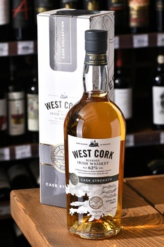 West Cork Cask Strength - виски Вест Корк Каск Стренгс 0.7 л в п/у