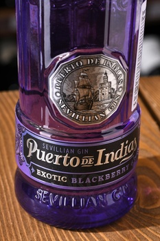 Puerto de Indias Exotic Blackberry - джин Пуэрто де Индиас Экзотик Блэкберри 0.7 л