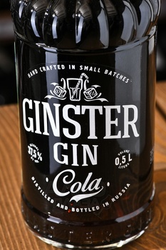 Ginster Cola - джин Джинстер Кола 0.5 л