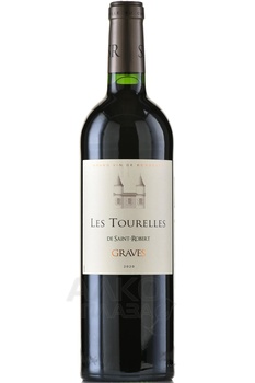 Les Tourelles de Saint-Robert Graves - вино Ле Турель де Сен-Робер Грав 0.75 л красное сухое