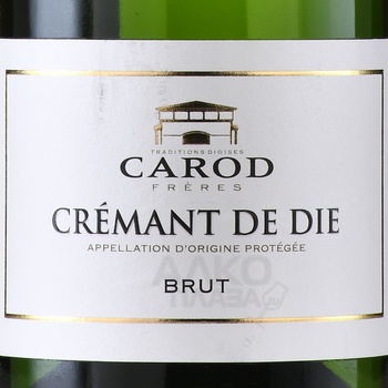 Carod Cremant de Die - вино игристое Каро Креман де Дие 0.75 л белое брют