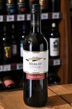 Mezzacorona Terre del Noce Merlot Dolomiti - вино Медзакорона Терре Дель Ноче Мерло Доломити 0.75 л красное сухое