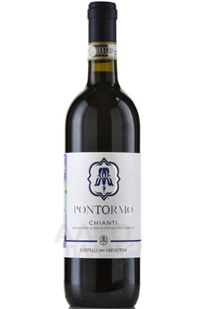 Castelli del Grevepesa Chianti Pontormo - вино Кастелли дель Гревепеза Понтормо Кьянти 0.75 л красное сухое