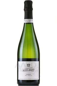 Petit & Bajan Promise Grand Cru - шампанское Пети и Бажан Промис Гран Крю 0.75 л белое брют