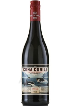 Cona Conila Pinotage - вино Кона Конила Пинотаж 0.75 л красное сухое