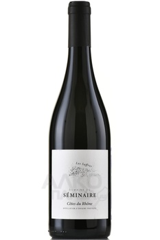 Domaine du Seminaire Les Saffres Cotes du Rhone - вино Домен дю Семинер Ле Сафр Кот дю Рон 0.75 л красное сухое