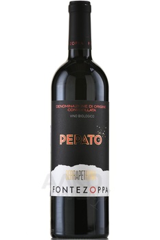 Fontezoppa Pepato Biologico - вино Фонтедзоппа Пепато Биолоджико 0.75 л красное сухое
