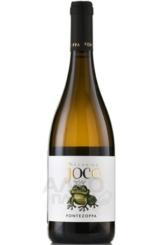 Fontezoppa Joco Pecorino - вино Фонтедзоппа Джоко Пекорино 0.75 л белое сухое