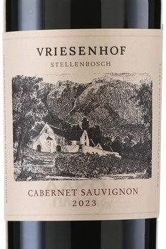 Vriesenhof Cabernet Sauvignon - вино Вризенхоф Каберне Совиньон 0.75 л красное сухое
