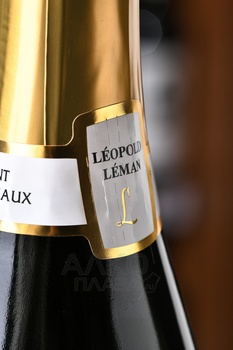 Leopold Leman Cremant de Bordeaux - вино игристое Леопольд Леман Креман де Бордо 0.75 л брют белое