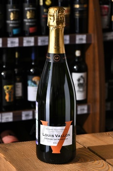 Louis Vallon Cremant de Bordeaux - вино Луи Валлон Креман де Бордо 0.75 л белое брют