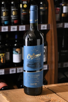 Colome Autentico Malbec  - вино Коломе Аутентико Мальбек 0.75 л красное сухое