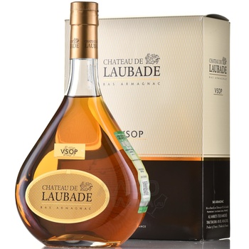 Chateau de Laubade VSOP - арманьяк Шато де Лобад ВСОП 6 лет 0.7 л декантер