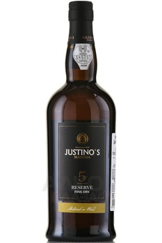Justino’s Madeira Reserve Fine Dry 5 Years Old - Жустинос Мадера Файн Драй Резерв 5 лет 0.75 л