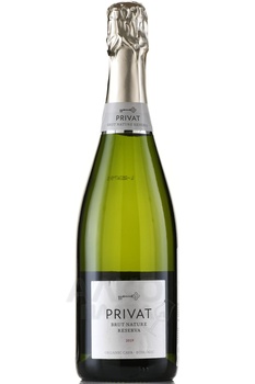 Cava Privat Reserva - вино игристое Кава Приват Резерва 0.75 л белое брют натюр
