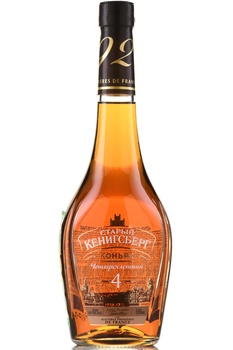 Коньяк Старый Кенигсберг 4 года 0.5 л
