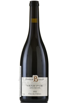 Pierrick Bouley Volnay 1er Cru Clos des Chenes AOC - вино Пьеррик Були Кло де Шен Премьер Крю Вольне АОС 0.75 л красное сухое