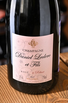 Daniel Leclerc & Fils Rose - шампанское Даниель Леклерк эт Фис Розе 0.75 л розовое брют