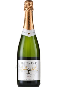 Cava Flama d’Or - вино игристое Кава Флама д’Ор 0.75 л белое брют