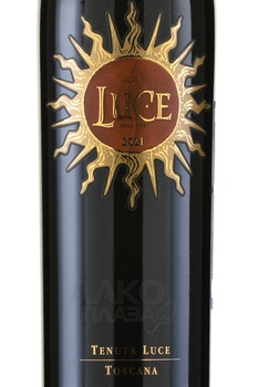 Luce della Vite - вино Люче Делла Вите 0.75 л красное сухое в д/у