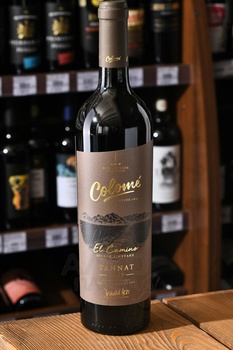 Colome El Camino Tannat - вино Коломе Эль Камино Таннат 0.75 л красное сухое