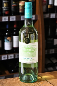 Caravan Sauvignon Blanc - вино Караван Совиньон Блан 0.75 л белое сухое