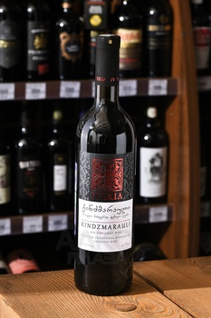 Вино Киндзмараули 0.75 л полусладкое красное